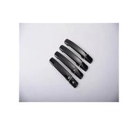 CFCKHPTHAZ Accesorios Diseño Para Nissan Para Qashqai J10 2008 2009 2007-2013 Adhesivos Para Cubiertas De Manijas Puertas De Automóviles Cromo Negro Brillante(Black 2 buttons)
