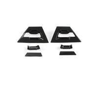 CFCKHPTHAZ Accesorios Para El Coche Para Toyota Para C-HR 2018 2017 2020 2019 ABS Carbono Puerta Puerta Marco De La Manija Moldura Adhesivo Decoración Exterior(Trasero)