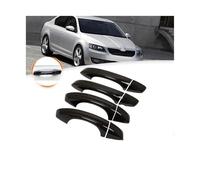 CFCKHPTHAZ Accesorios Película Protectora Automóvil Para Skoda Para Octavia MK3 5E2017 2018 2012~2019Adhesivo Cubierta Manija Puerta Inteligente Negro Brillante(4Handle No Keyhole)