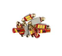 CFCKHPTHAZ Bombillas Para Volvo V60 2011 2012 2013 2014 2015 2016 2017 Luz Interior Para Mapas Techo Lectura Espacio Pies Accesorios 16 Unidades(Ice Blue)