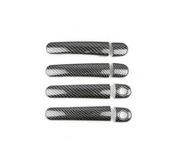 CFCKHPTHAZ Cubiertas Manijaspuertas Exteriores Para VW Para Golf4 Para Jetta Para Bora MK4 2003 1999-2004 Para RabbitA41J Para PassatB5 2004 1997-2005 Para Polo(Carbon Texture A)