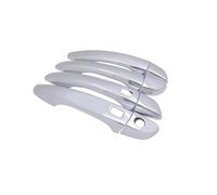 CFCKHPTHAZ Cubiertas Para Manijas De Puertas De Automóviles Para Citroen C3 2017 2018 2019 2020 Decoración Protectora Exterior Contra Rayones Accesorios(2 keyless Entry 1)