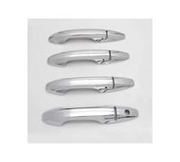 CFCKHPTHAZ Embellecedor De Manija De Puerta Lateral Exterior En Negro Brillante Para CRV 2007 2008 2009 2010 2011(Plata)