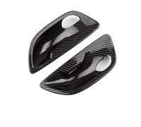 CFCKHPTHAZ Embellecedores Interiores De Las Manijas De Las Puertas Para Serie 5 F10, F11 Y F18 2010-2017 Volante A La Izquierda Y A La Derecha(2 pcs Carbon fiber)