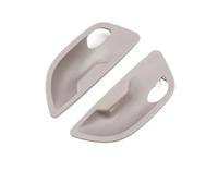 CFCKHPTHAZ Embellecedores Interiores De Las Manijas Las Puertas Para Serie 5 F10 F11 F18 2010 2011 2012 2013 2014 2015 2016 2017 Volante Izquierda Derecha(2 pcs Gray)