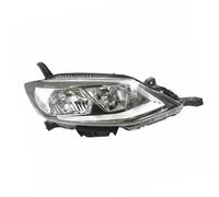 CFCKHPTHAZ Faro Delantero Parachoques Coche Carcasa Conducción Sin Bombillas Para Nissan Para Tiida 2016 2017 2018 (Only Right)