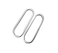 CFCKHPTHAZ Juego De 2 Embellecedores Adhesivos Para Manijas Interiores De Puertas Para VW Para Beetle 2013 2014 2015 2016 2017(ABS Silver Matte)