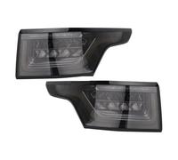 CFCKHPTHAZ Luces Traseras Para Land Rover Para Range Sport L494 2014-2022 Luces Traseras Ahumadas LED Completas Antiniebla Luz Freno Emergencia Trasera Luz Freno(Black-Pair)