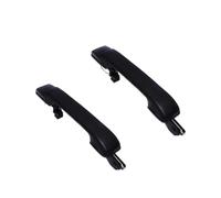 CFCKHPTHAZ Manija Exterior De Puerta Para VW Para Golf 3 MK3 Para Cabrio GLX 1H0837207B 1H0837207C Negro Izquierda Derecha Exterior(Rear X2)