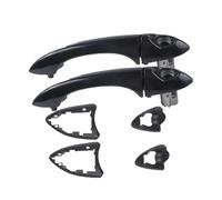 CFCKHPTHAZ Manija Exterior Puerta Delantera Izquierda Derecha Automóvil Negra Encendido Apagado Para X5 E53 2000~2006accesorios Piezas Manija Exterior Puerta(2Pcs Left hand drive)