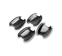 CFCKHPTHAZ Para Holden Para Captiva Para Saturn Para Insignia2008-2016manija Puerta Exterior Automóvil Cuenco Puerta Texturafibra Carbono Cubierta Embellecedora(Door Bowl)