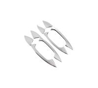 CFCKHPTHAZ Para Mercedes Para Benz B C E GLK ML CLA Clase W166 W117 X204 W204 W212 W246 Cubierta Cuenco Tirador Manija Puerta Exterior Automóvil Embellecedor