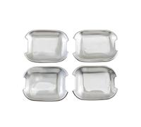 CFCKHPTHAZ Para Mercedes Para Benz Clase W163 ML320 / ML350 / ML50 1997-2005 Cubiertas Manijas De Puertas De Automóviles Accesorios Cromados ABS Adhesivos(Door bowl Cover)