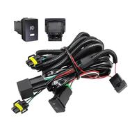 CFCKHPTHAZ Para Nissan Para Navara D40 Pickup 2005-2012 Conjunto Luces Antiniebla LED Para Parachoques Delantero Luz Diurna H11, 12 V, 30 W, 6000 LM(Harness Wire)