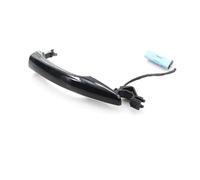 CFCKHPTHAZ Para Peugeot 508 408 308S 4008 5008 Para Citroen C5 C6 Manijas Exteriores De Puerta Negras Manija Exterior Con Orificio Para Llave De Sensor(Front Left)