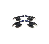 CFCKHPTHAZ Para Toyota Para RAV4 XA50 2019 2020 2021 2022 ABS Carbono/Cromo Protector Puerta Lateral Coche Cubierta Moldura Manillar Accesorios Exteriores 4 PCS(Carbon 2)