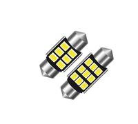 CFCKHPTHAZ Para VW Para Passat B6 B5 B7 B8 B5.5 Para Golf MK4 MK7 Luces Interiores Coche Lámpara Matrícula 2 Bombillas C5W Tipo Festón 36 Mm Y 41 Mm(31mm)