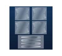 CFCKHPTHAZ Pegatinas Para Manija De Puerta De Coche Película Protectora Antiarañazos De PVC Para Volvo V40 V60 V90 XC40 XC60 XC90 S60 S90 C50 C70 Para Rdesign(Clear -8pcs 2)