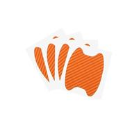 CFCKHPTHAZ Película Protectora Manijas Automóviles Pegatinas Exteriores Diseño Manijas Puertas Automóviles Accesorios Protectores Fibra Carbono Antiarañazos(6-4pcs)