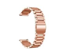 CFCMZTZPED Correa de acero inoxidable for Redmi Watch 5 Active Lite, correa de metal for Xiaomi for Redmi Watch 3 Active Lite, pulsera de acero inoxidable(Rose Gold,20mm)