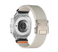 CFCMZTZPED Correa de nailon for Samsung Galaxy Watch Ultra 47 mm, pulsera elástica trenzada sin espacios.(StarS)