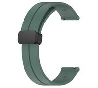 CFCMZTZPED Correa for hebilla magnética en D for reloj de silicona SUUNTO RACE for VERTICAL/9 PEAK PRO DLC/5(Olive Green,20MM)