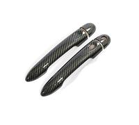 CFCPKOYOZD Embellecedor Cubierta Manija Puerta Coche Para Renault Para Megane 3 MK3 III 2008 2009 2010 2011 2012 2013 2014 2016 (2Dr 1 key 1 button)