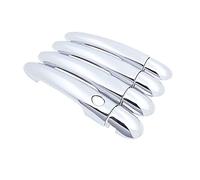 CFCPKOYOZD Para Renault Para Laguna II X74 MK2 2003 2004 2005 2006 2007 Cubierta De Manija Puerta Exterior Coche Juego Pegatinas Embellecedoras (1 Button 4 Door)