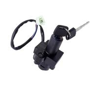 CFDEKOIB Interruptor Barril Encendido para CB500 1993-2003 para CBR600 FM/FN/FP/FR 1991-1994 para NX650 Dominator JX 1988-1902 1 Juego De 3 Cables Interruptor De Bloqueo De Encendido De Motocicleta