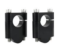 CFDEKOIB Torretas Manillar Moto Compatible con Ducati para Hypermotard 950 SP RVE 2019 2020 2021 2022 2023 2024 Abrazaderas Elevadores para Manillar De Motocicleta