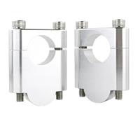 CFDEKOIB Torretas Manillar Moto Compatible con Ducati para Multistrada 1100 2007 2008 2009 para Scrambler 800 2015-2024 Abrazadera para Elevador De Manillar De Motocicleta