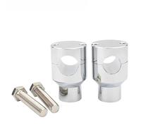 CFDEKOIB Torretas Manillar Moto Compatible con Suzuki para Avenue C50 C50T Abrazadera Manillar Trasera para Kit Accesorios Adaptador Montaje para Move Abrazaderas Manillar Elevadores