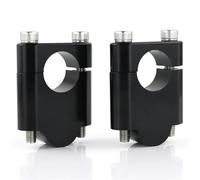 CFDEKOIB Torretas Manillar Moto Compatible con Suzuki para B-King 2007 2008 2009 2010 2011 2012 para SV1000 S 2003 2004 2005 2006 2007 22mm Abrazadera De Potencia De Manillar
