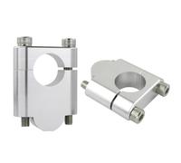 CFDEKOIB Torretas Manillar Moto Compatible con Suzuki para DR-Z400S 2000-2024 DR-Z400SM 2005-2024 DR125 1990-2003 Adaptador De Abrazaderas para Elevador De Manillar De Motocicleta