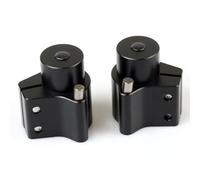 CFDEKOIB Torretas Manillar Moto Compatible con Suzuki para GW250 para Inazuma para GW250 2011 2012 2013 2014 2015 2016 2017 2018 Elevadores Montaje Manillar Motocicleta Extensión Trasera Movible