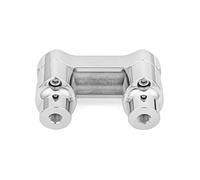 CFDEKOIB Torretas Manillar Moto para Touring Road para Glide para Dyna Fat para Street Bob para Softail para Breakout Kit De Elevador De Motocicleta Abrazadera De Manillar Accesorio De Motocicleta