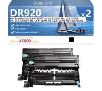 CFDFDA DR920 Unidad de Tambor de Alta Capacidad | Unidad de Tambor de Repuesto Compatible con Brother HL-EX415DW HL-L5210DN HL-L5210DW HL-L5210DWT Impresoras ,Black-2 pack