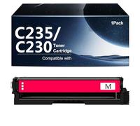 CFDFDA Reemplazo de Cartucho de Tóner Compatible C230/235 Impresora para Xerox C230/C235, Cartucho de Tóner Negro de Alta Capacidad (1500/3000 Páginas),Magenta-2500pages