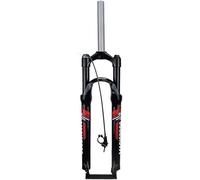 CFDZCP Horquillas para Bicicletas Amortiguadores De Resorte De Aceite For Horquilla Delantera De Bicicleta MTB De 26/27,5/29 Pulgadas con Ajuste De Rebote Recorrido De 80 Mm(Red,26'')