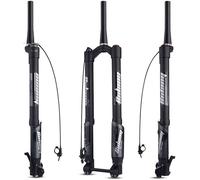 CFDZCP Horquillas para Bicicletas Horquilla De Suspensión For Bicicleta De Montaña De Descenso De 26, 27,5 Y 29 Pulgadas, Recorrido De 150 Mm, Horquilla Delantera Cónica,(Remote)