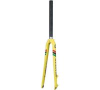 CFDZCP Horquillas para Bicicletas Horquilla Delantera For Bicicleta con Suspensión De Ciclismo, H For Ruedas De 26, 27,5 Y 29 Pulgadas, 1-1/8"(Yellow,26inch)