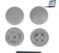 CFEWV 4 Piezas De Patas De Goma Para La Parte Inferior Del Ordenador Portátil. Compatibles Con Microsoft Surface Laptop 3/4/5,8,5 Mm. Piezas De Repuesto Redondas Antideslizantes (Grises).