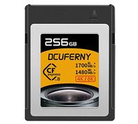 CFexpress - Tarjeta de memoria tipo B, grabación de video 4K/8K, hasta 1700 MB/s de lectura, 1480 MB/s de escritura, compatible con Nikon Z6/Z7/Z9/D6, Canon EOS1DX/EOS-R5, Panasonic S1/S1R, DJI Ronin