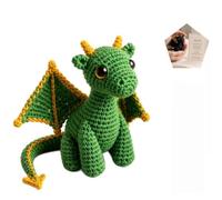CFGTEKMB Amigo de Peluche de Dragón de Bolsillo para Apoyo Emocional, Alivio de Ansiedad, Tranquilidad, Comodidad y Motivación, Regalo para Amigos, Estudiantes, Exámenes y Estrés, Pequeño,Verde