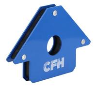 CFH Imán angular WM 700 - Soporte magnético para alinear pequeñas piezas metálicas, ángulo fijo 45°/90°/135°, fuerza de sujeción hasta 6,5 kg, accesorios para soldadura, soldadura y montaje