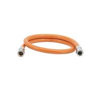 CFH Manguera de gas 80 cm 1/4" VS 453 - Manguera de repuesto y extensión para propano/butano, ideal para aparatos de barbacoa de gas y hornillos de camping, certificado DVGW