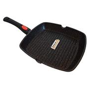 Cflagrant® 24 cm Stone Roasting Pan with Removable Handle, Suitable for All Hobs Including Induction, PFOA Free, for Fat-Free Cooking, Greblon C3