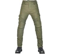 CFlong Motociclista para Mujeres Hombre con Tejido de aramida Resistente a la abrasión Pantalón Vaquero de Motocross para Moteros | Armadura Protectora (Verde,XS)
