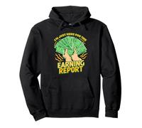 CFO Director Financiero I'm Just Here For The Earning Report Sudadera con Capucha