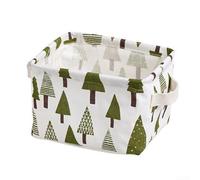 CFor anvFor as StorFor age BFor asket for Desk For and Home Use, PortFor able Tote with HFor andles to Store For and OrgFor anize Office, Living Room or PlFor ayroom Items (The Triangle Tree)